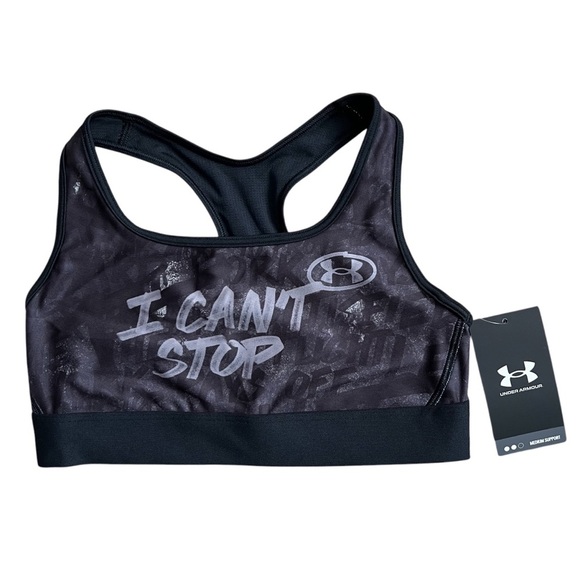 Under Armour Women’s Medium Support Compression Mid Alter Ego Sports Bra - Picture 1 of 7